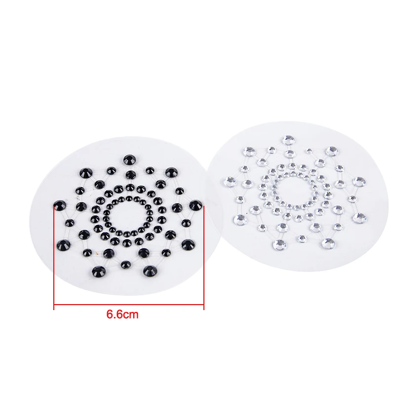 Fun Sexy Crystal Rhinestone Nipple Pasties Breast Sticker Sex Products Intimates Nipple Sticker