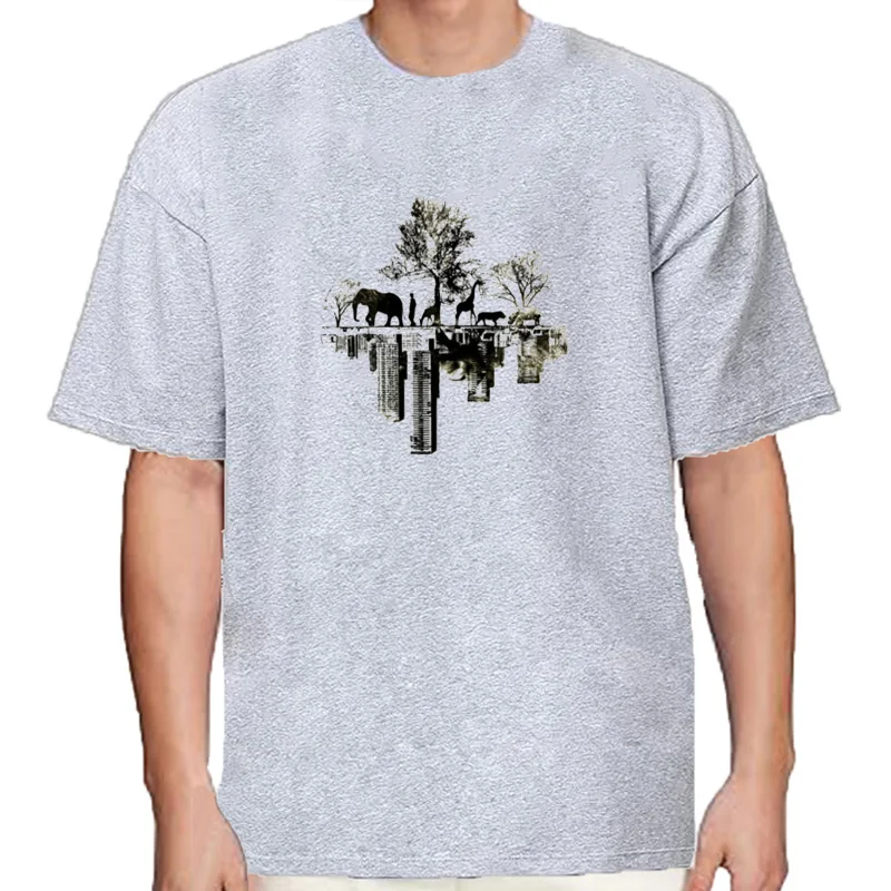 TEEHUB-T-Shirt à Manches Courtes pour Homme, Hipster, Détecteur de Métaux, Imprimé, Cool, à la Mode, 2024