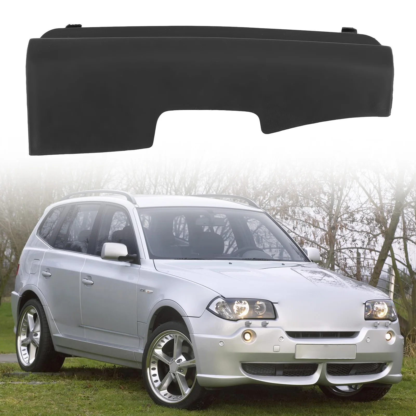 

Rear Bumper Tow Bar Hole Cover Rear Bumper Trailer Hitch Cover 51123400949 Rear Tow Bar Hole Cover Insert for X3 E83 2003‑2010