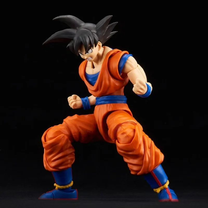 【New】  Bandai FRSE Dragon Ball Black Hair Son Goku Kakarot Assembly Toy Action Figure Model Gift Collection view 3