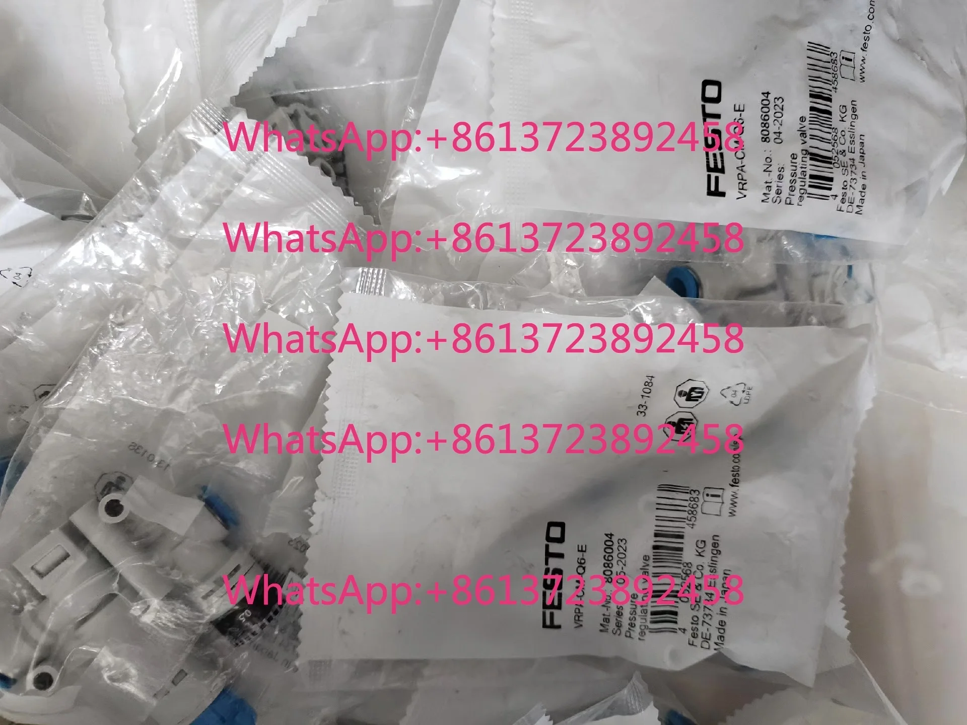 Genuine FESTO Pressure Regulator 8086004 VRPA-CM-Q6-E