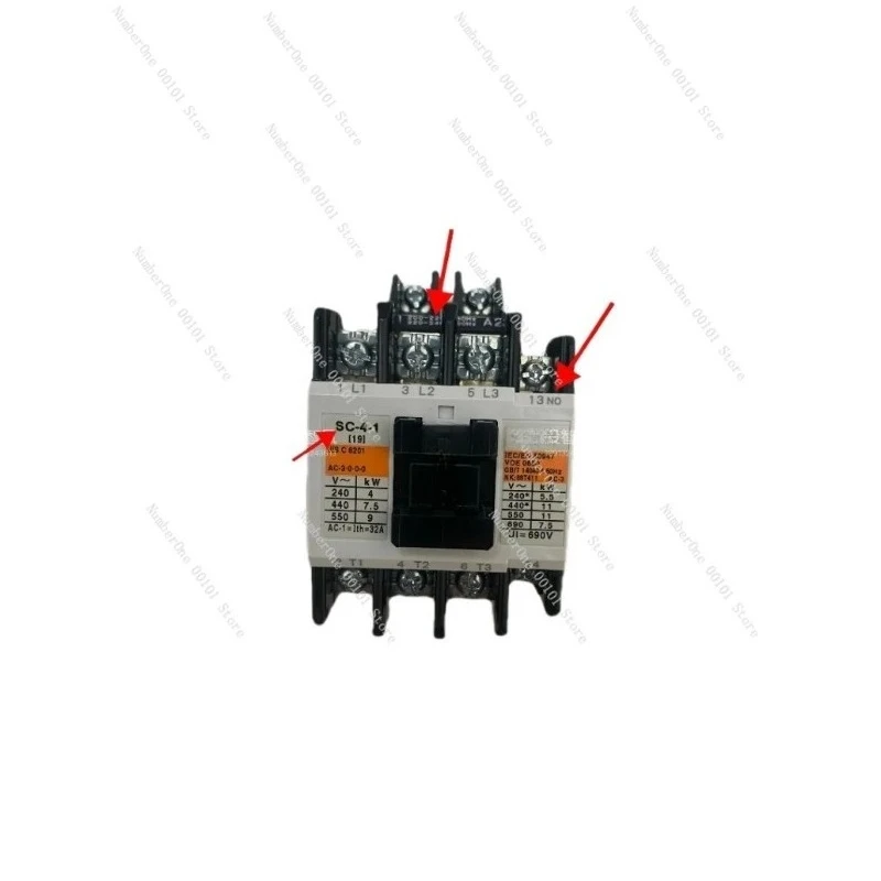 For Fuji SC Series AC Contactor, Replacement SC-03 SC-0 SC-4-0 SC-4-1 SC-5-1 SC-N1 N2 N3 N4 Models