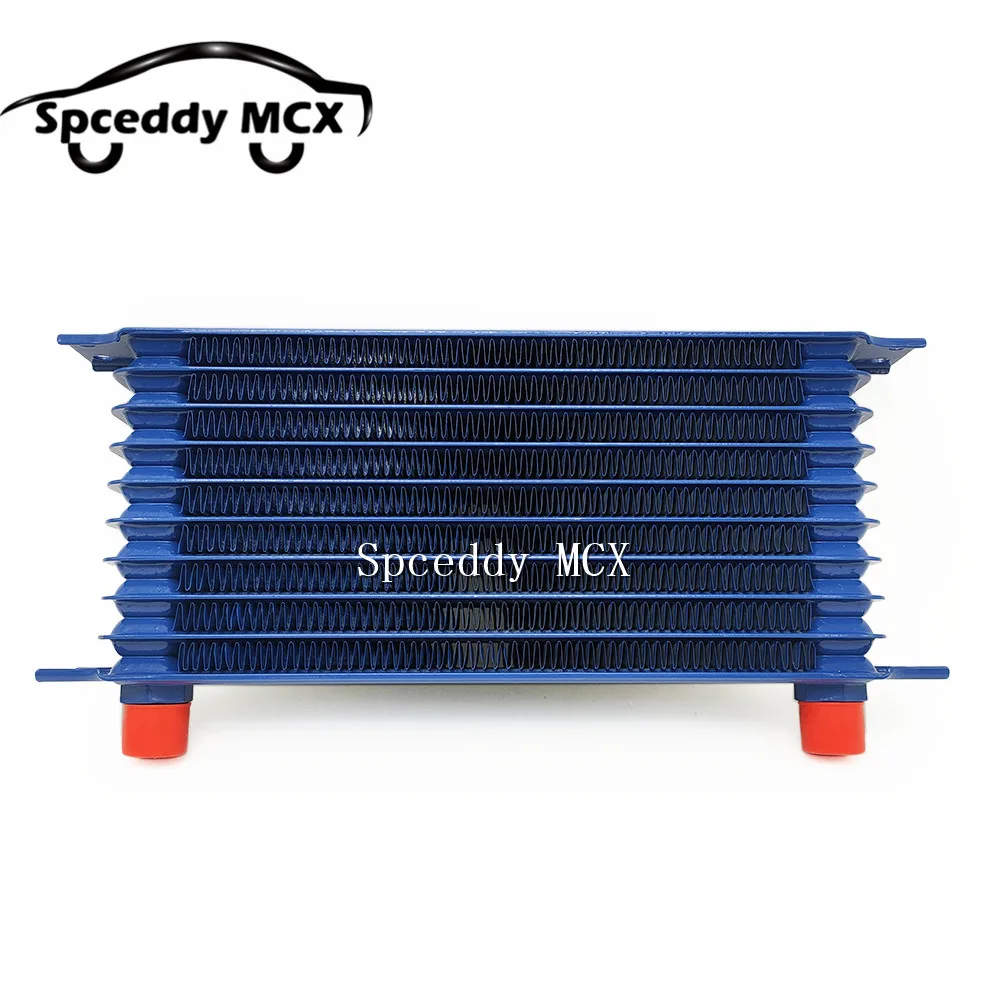 Spceddy MCX For Mitsubishi Lancer Mazda 3 Mazda 6 LIONCEL Oil Cooler Kit Oil Filter Adapter Engine Oil Radiator With Tubing