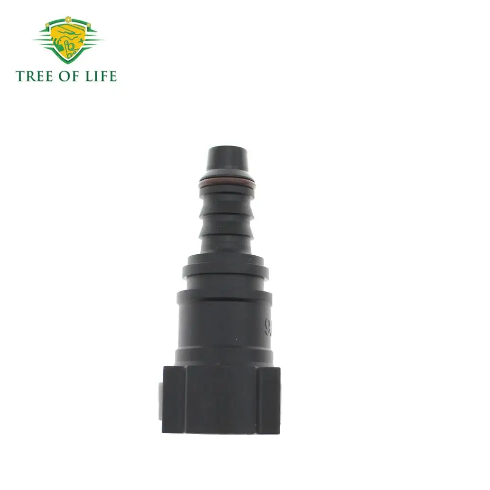 2/5/10PCS Car Fuel Line Quick Connector Hose Coupler  ID8 9.89 Nylon Oil Line Pipe Connect Disconnect Release Hose