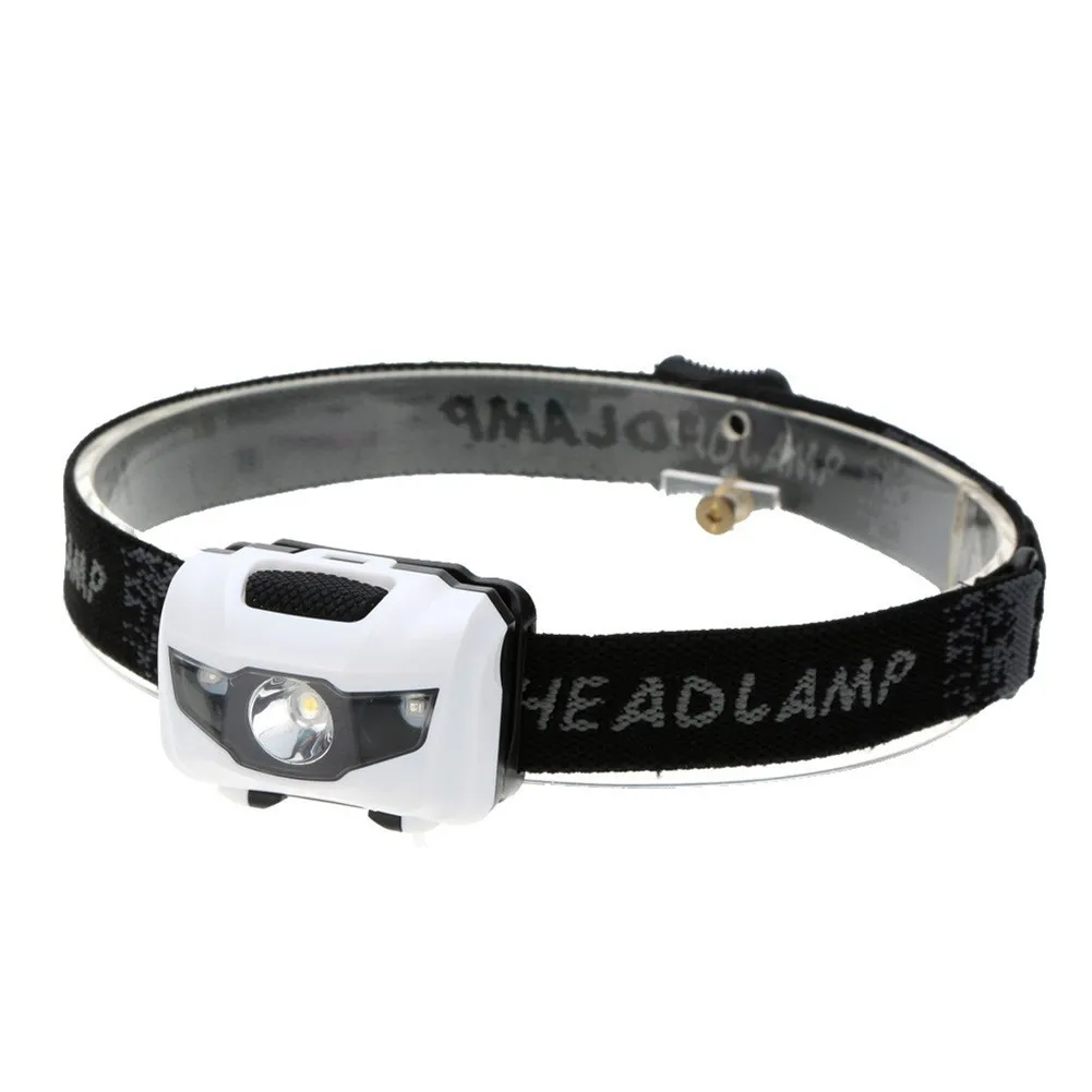 Latest LED Headlamp Night Fishing Headlights Headlights 3*AAA Batteries 4 Gears 4 Lighting Modes 56g 56x40x34mm LED Lamp Beads