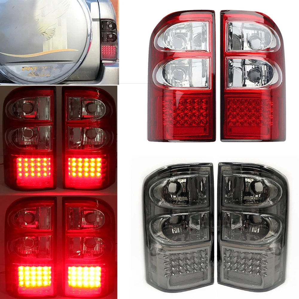 

LED Rear Tail Light ABS Brake Lamp LED Tail Lamp Warning Signal Lamp Accesories For Nissan Patrol Y61 1997-2004 Car Styling