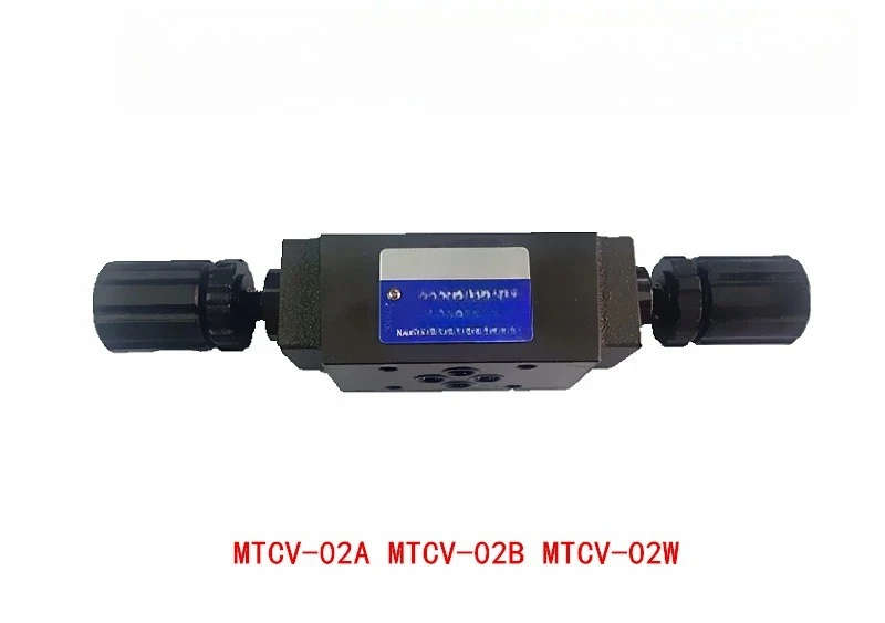 

-02W -02A -02B hydraulic stacked one-way throttle valve flow control valve speed regulation