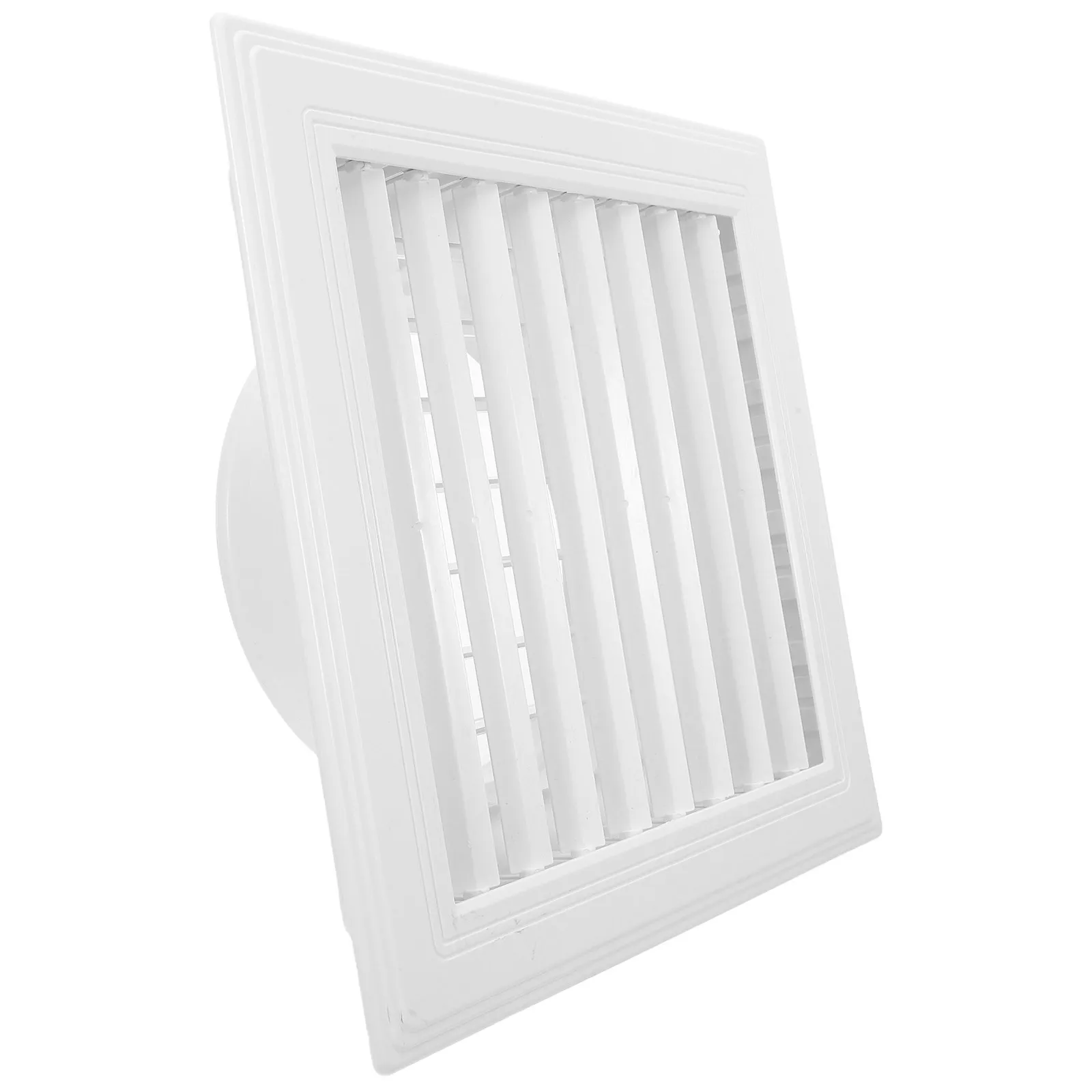 

Современная квадратная решетка-воздуховод из АБС-пластика с двойными жалюзи для кондиционера, для дома и офиса, потолочная, центральная, с бесшумным потоком воздуха