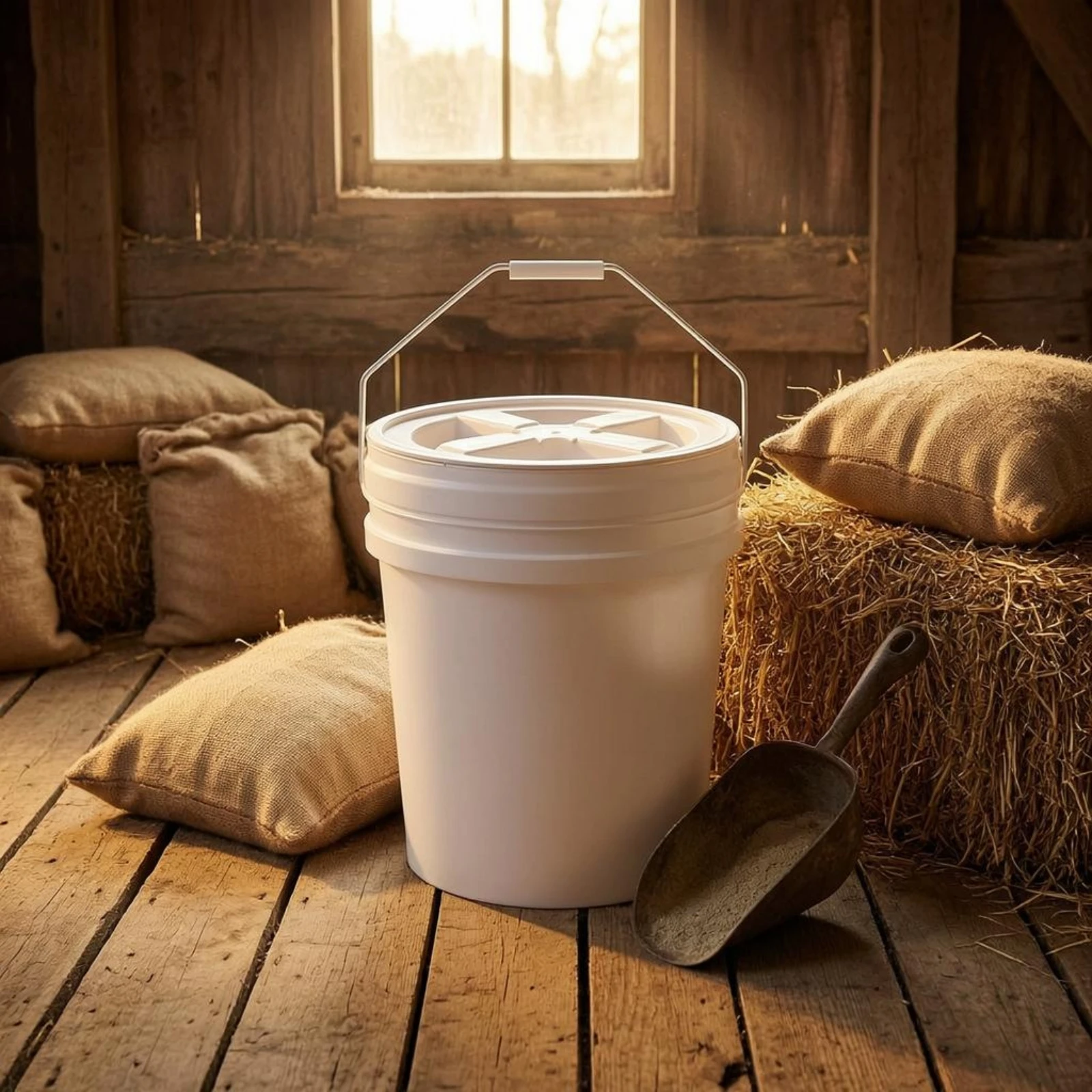 

Screw-on Lid Container Reusable Sealed Plastic Container Storage Container Round Leak-Proof