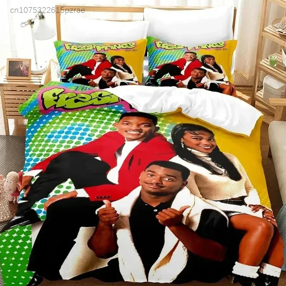 3D Print Fresh Prince Of Bel-Air Comfortable Duvet Quilt Cover Pillowcase Bedding Set Children Bedroom Decoration Home Textile