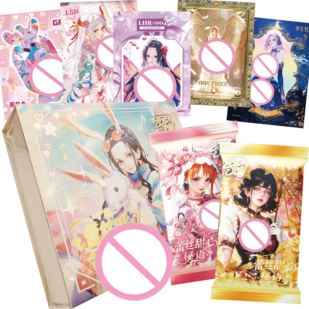 

One Piece Exquisite Collection Cards for Fans Anime Girl Party Feast Rebecca Hancock Nami Blessing Good Luck Cards Special Gifts