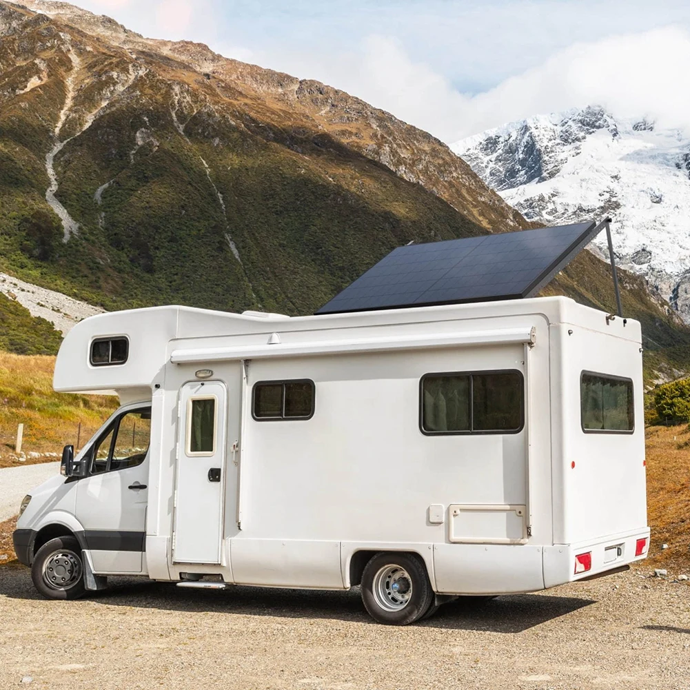 

RV Table Wall Mount Support Aluminum Alloy 20 Inch Rail Bracket for Motorhome Camper Trailer Stable Desktop Panel Fixation