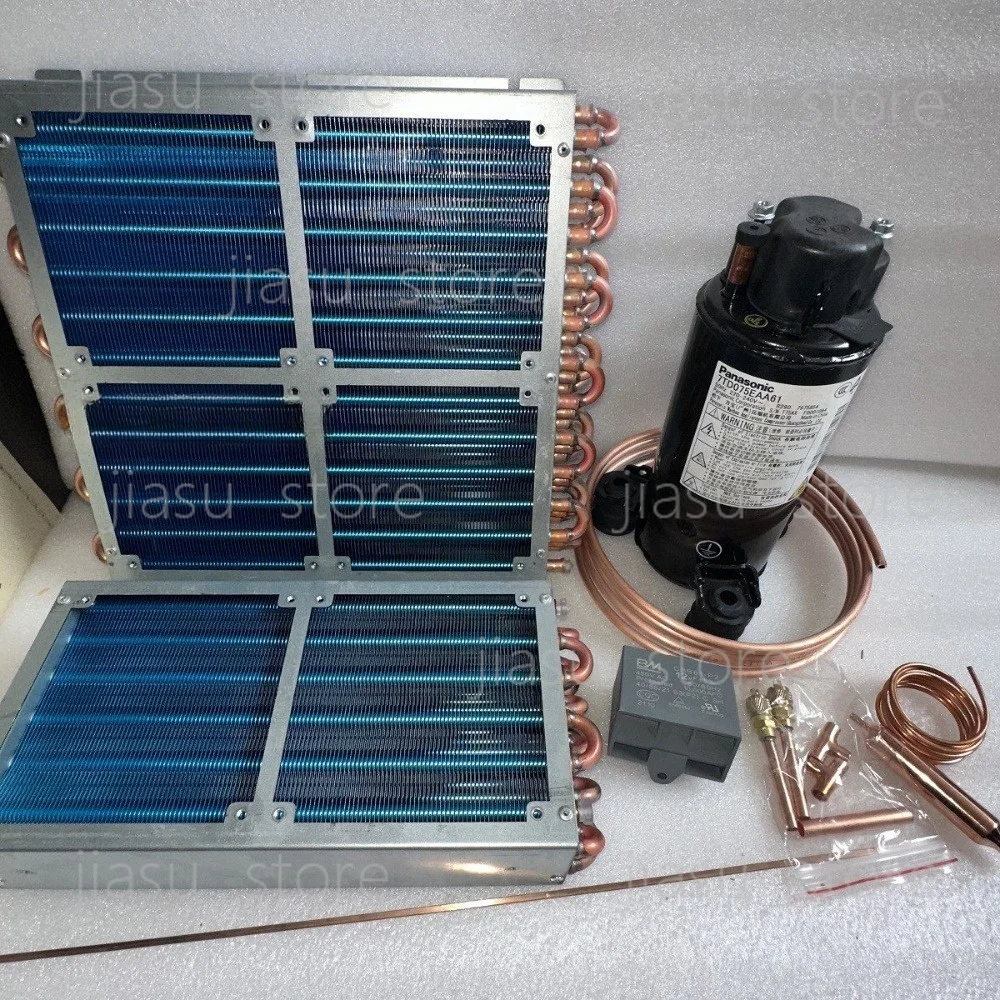 DIY small air conditioner/chiller parts set compressor refrigeration