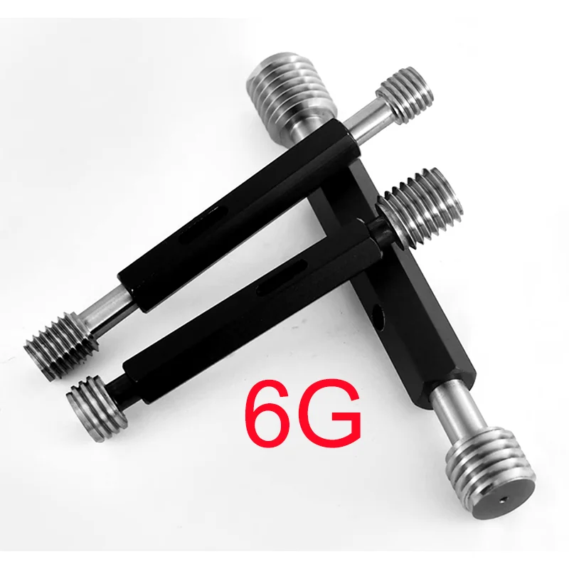 

Tolerance 6G M31 M32 M40 M50 M60 Metric Steel Double End Hex Handle Thread Plug Gage Gauge Thread Distance 3