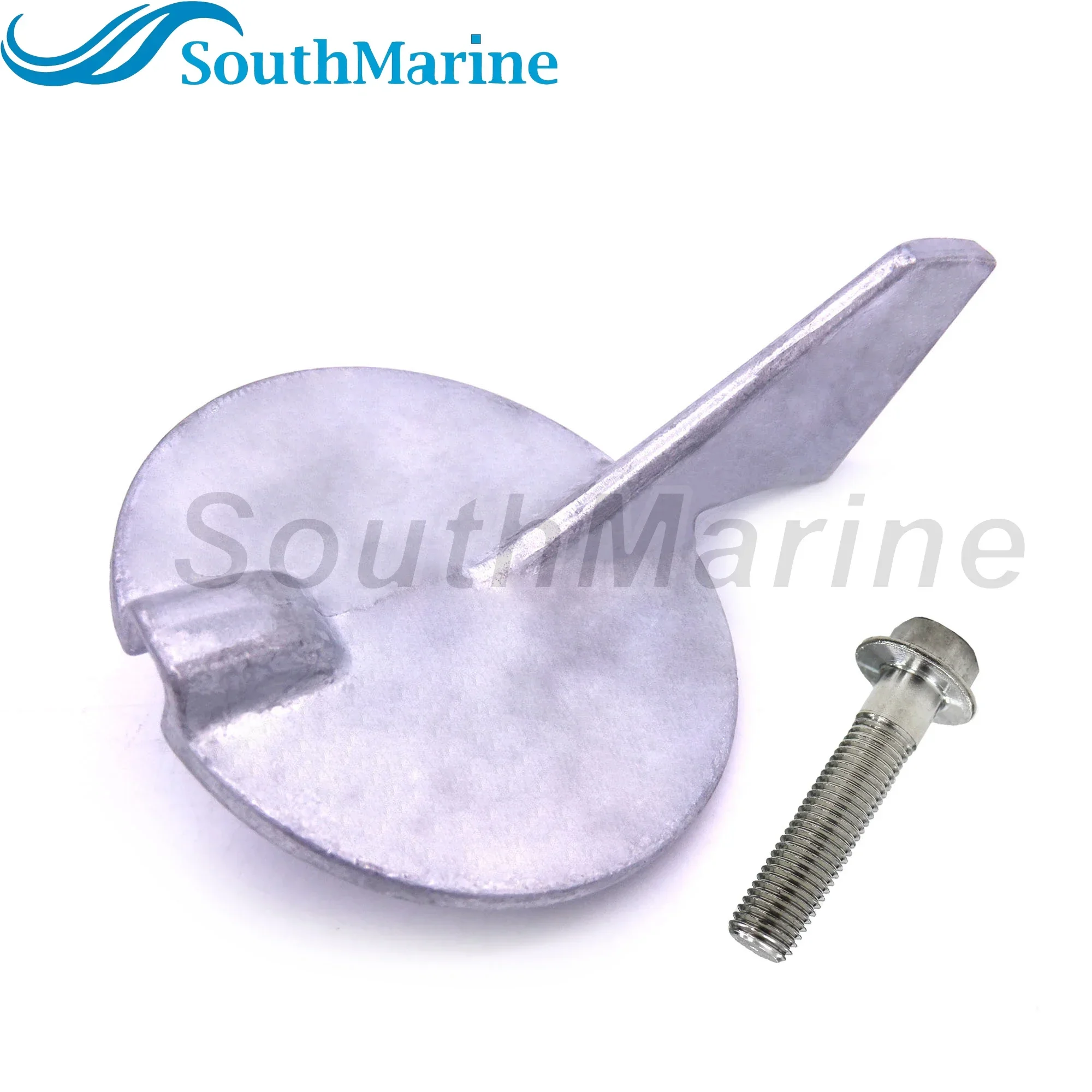 67F-45371-00 688-45371-00 688-45371-01 Aluminum Alloy Tab Trim Anode for Yamaha Outboard Motor 60HP 65HP 70HP 75HP Boat Engine
