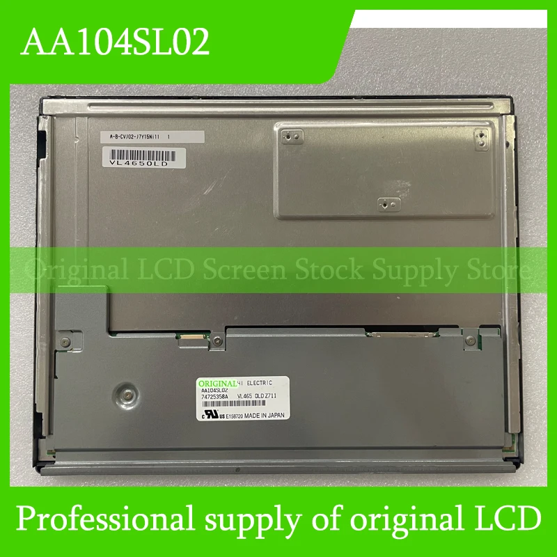 AA104SL02 10.4 Inch LCD Display Screen Panel Original for Mitsubishi Brand New and Fast Shipping 100% Tested