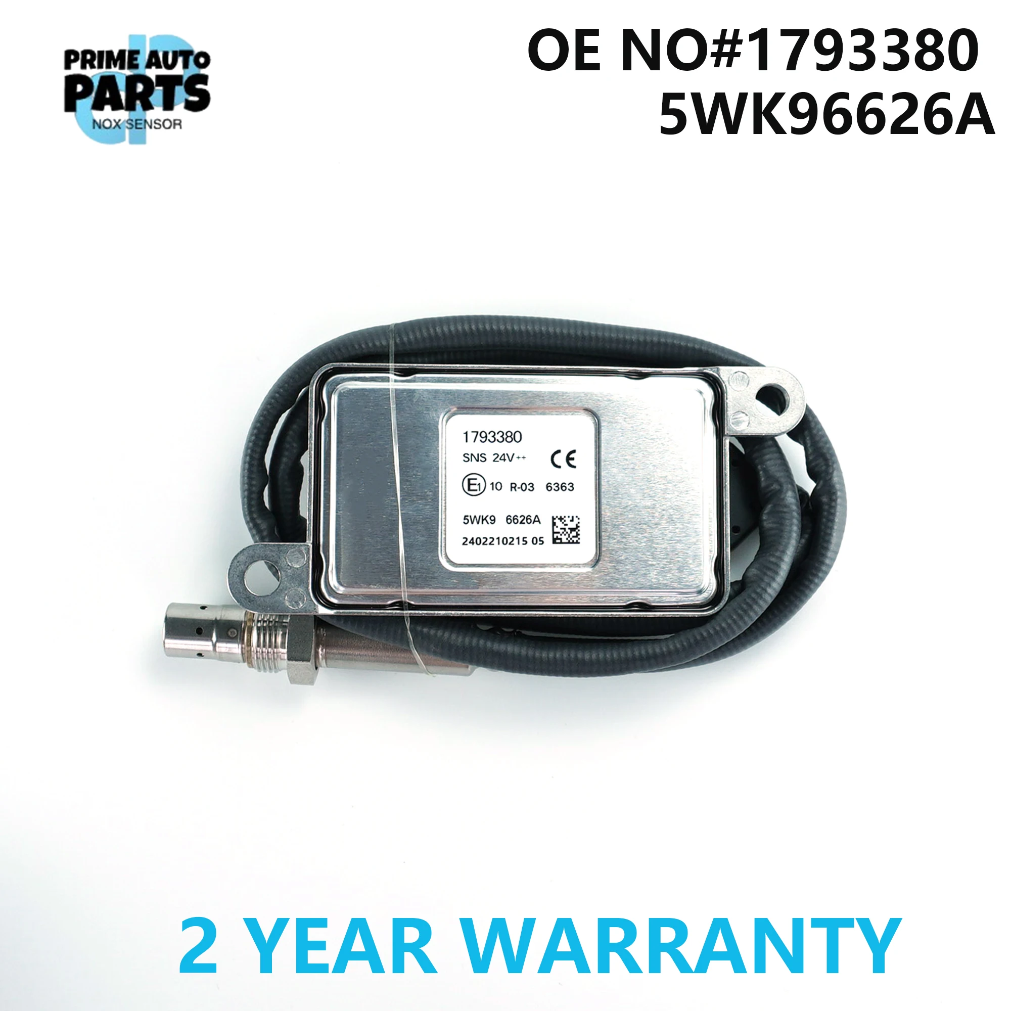 

5WK9 6626A 1793380 NOX Sensor 24V Nitrogen Oxygen Sensor For DAF Truck CF65 CF75 CF85 XF105 5WK96626A 1793380