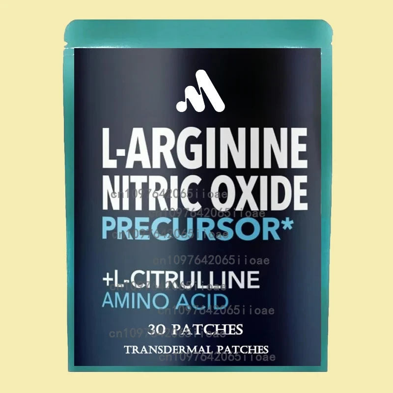 

30 Patches L-Arginine for Men L Citrulline Blend Complex with Transdermal Patches
