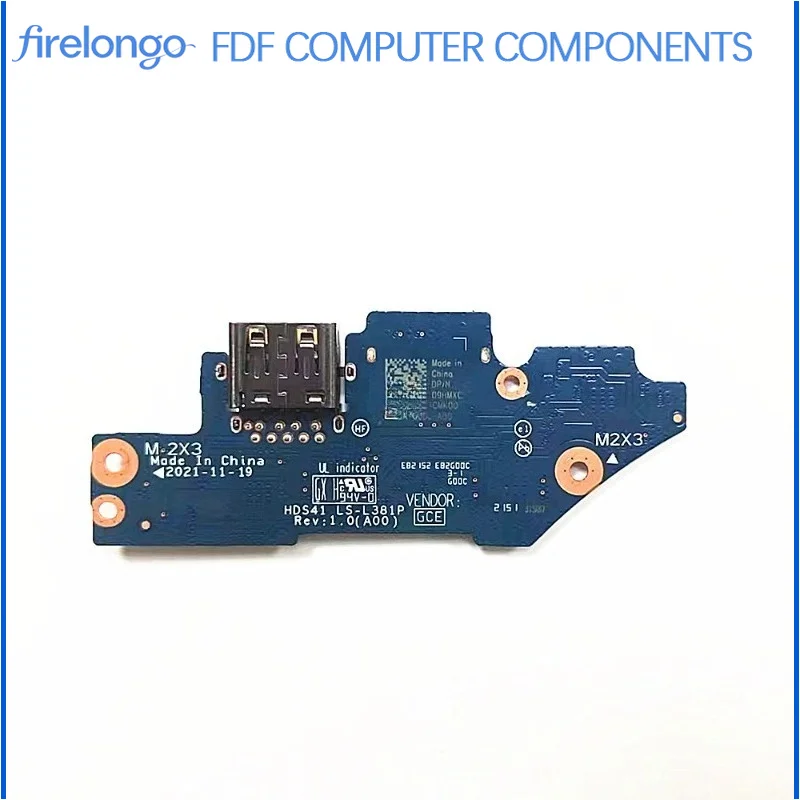 For Dell Inspiron 5570 5770 3781 3780 Optical Drive Connector Board Interface LS-L381P Replacement Part