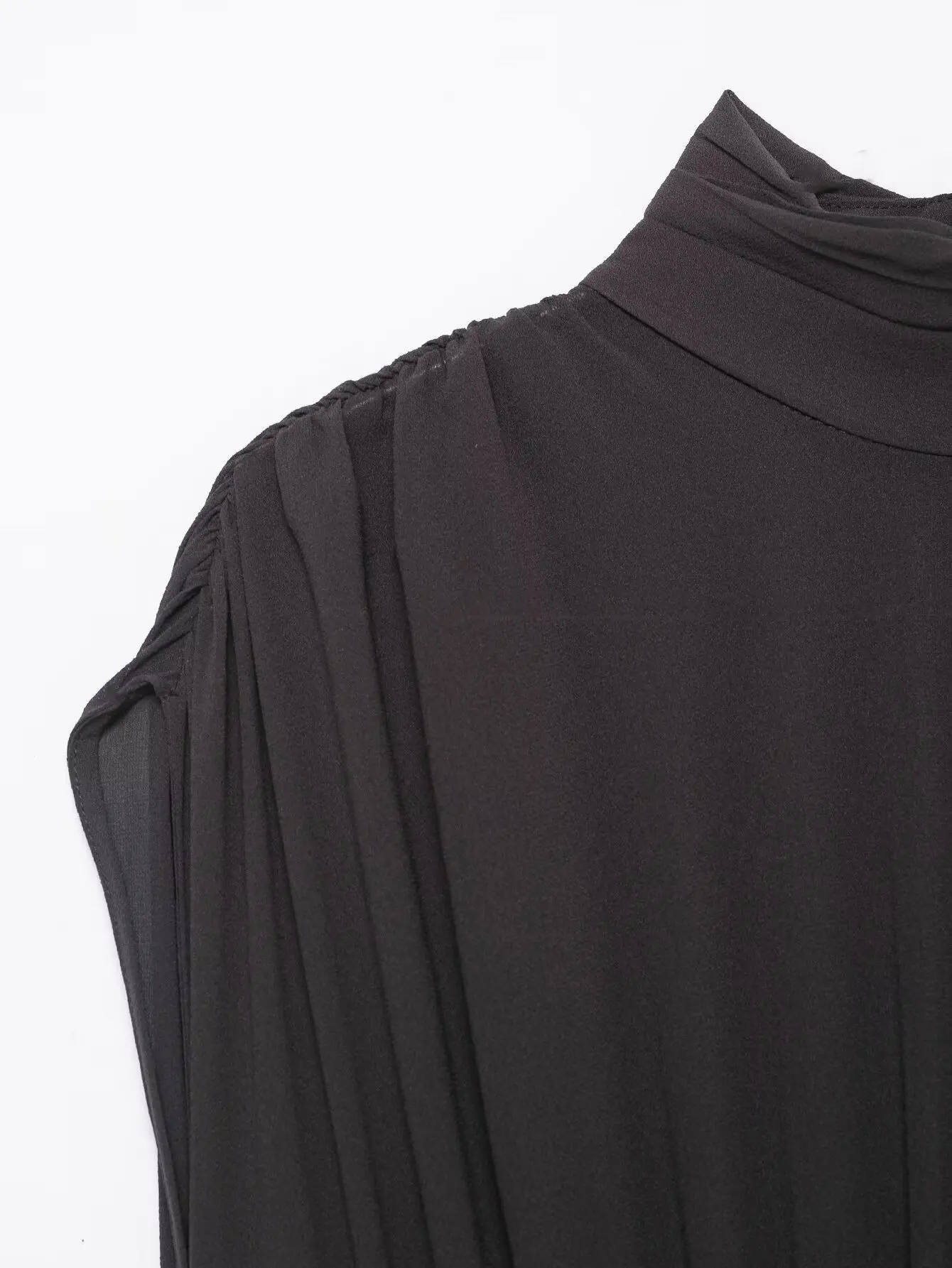 Moda feminina veludo mini vestido emenda em camadas retalhos sem mangas feminino sexy festa zíper fino plissado a linha vestido curto