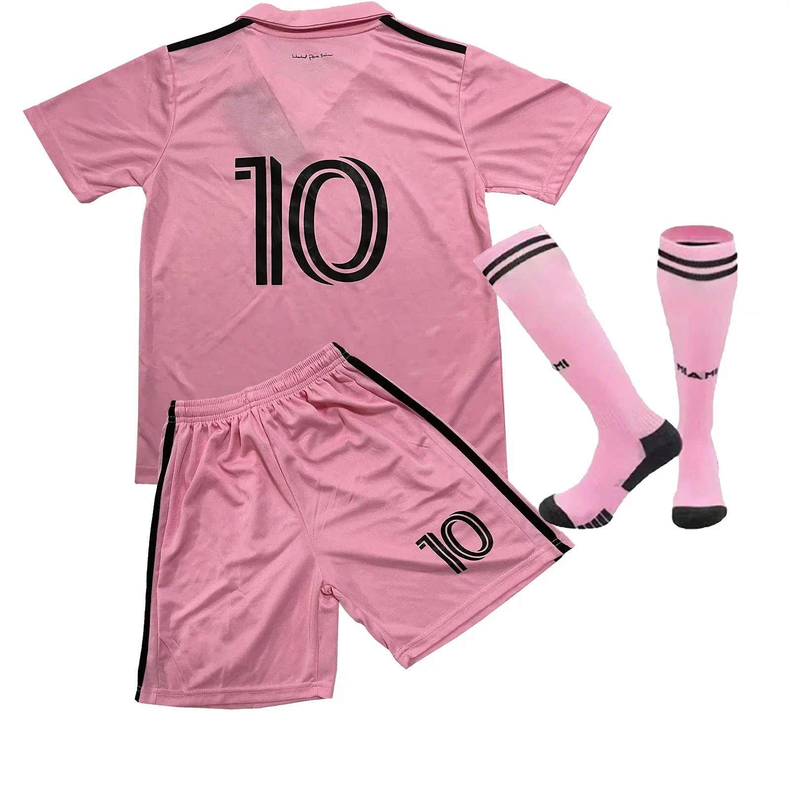 

Boys Soccer Jerseys Kids #10 Football for Boys Girls Youth Soccer Shirts and Shorts Kit Set for 4-13 Years