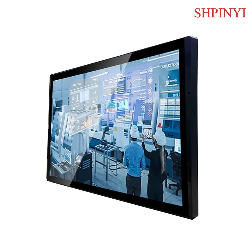 

23,6-дюймовый промышленный панельный ПК с Linux Windows IP65 Сенсорная панель Встроенный сенсорный экран «все в одном ПК»