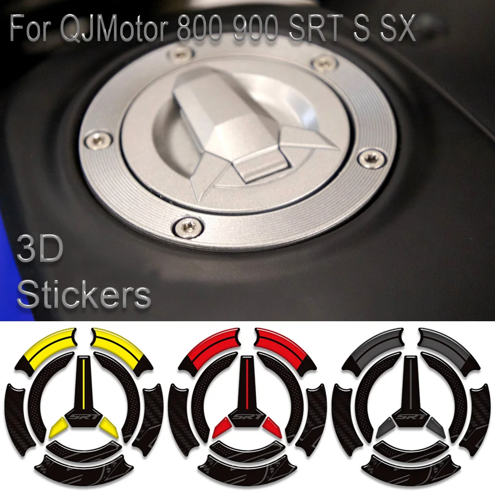 

Motorcycle For QJMotor SRT 800 900 S X SX TankPad Gas Decals Protector Tank Pad Cap Fuel Oil Kit Knee Fender Stickers