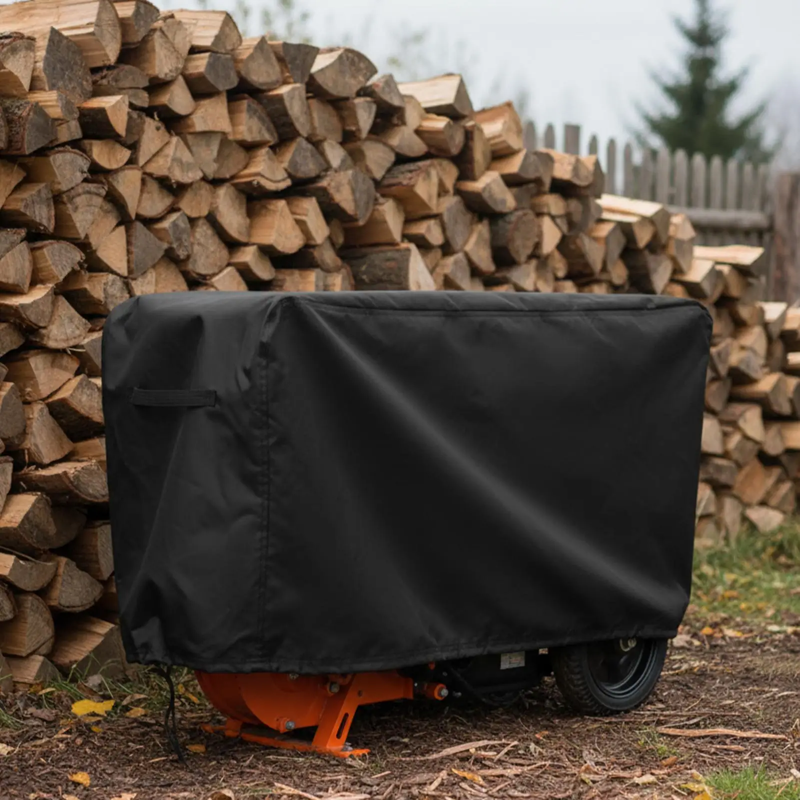 Log Splitter Cover Waterproof Dustproof Windproof Heavy Duty Protection Outdoor Log Splitter Protection For Yard Outside