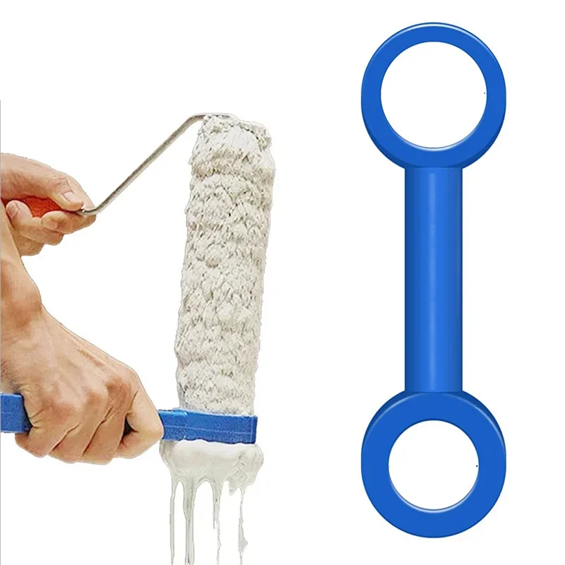 Multi-Purpose Reusable Paint Roller Cleaner Tool Scraper Comb for Water-Based Paints Easy Roller Cleaning Tool Kit