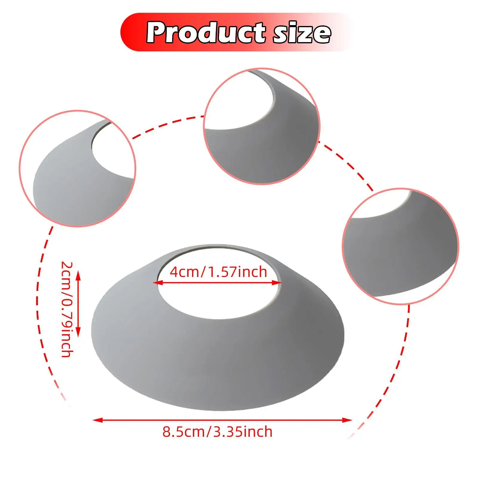 5x Faucet Splash Guards Soft Faucet Splashproof Water Pads for Bathroom Home