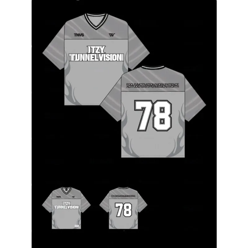 2026 Trendy Men Women Come Back Mesh Jersey, Summer Fashion Kpop Style Mesh Football Jersey V-Neck Jersey Fans Gift T shirts