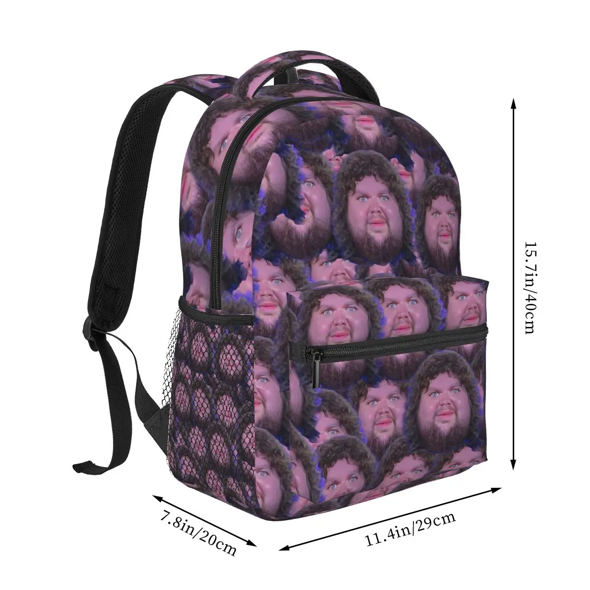 Infinite JD Vance Meme Backpack Student Boys Girls BookBag Children School Bag Computer Shoulder Bags for Men Women