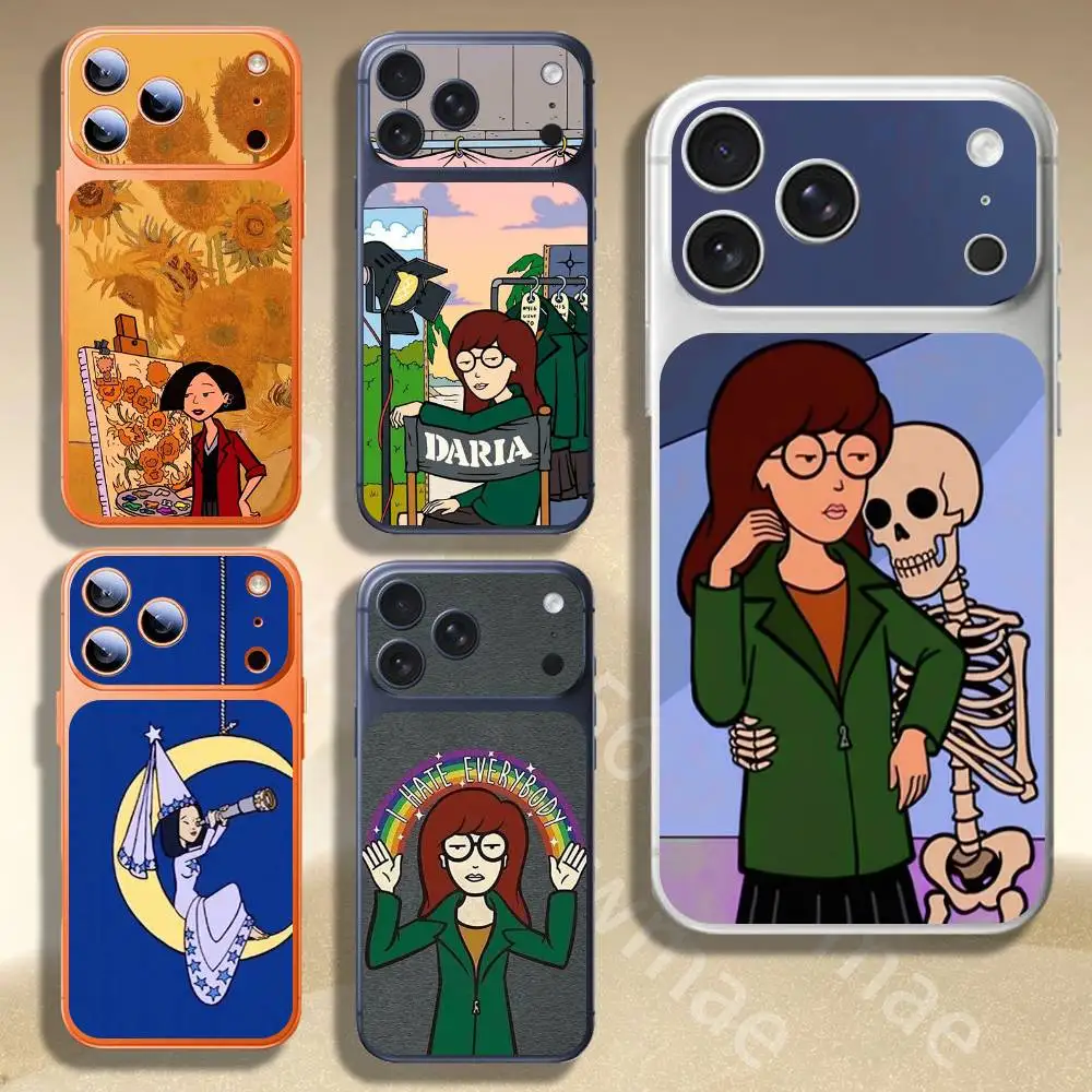 Защитная наклейка D-Daria M-Morgendorffer на заднюю панель для iPhone 17 Pro/17 Pro Max, цветная