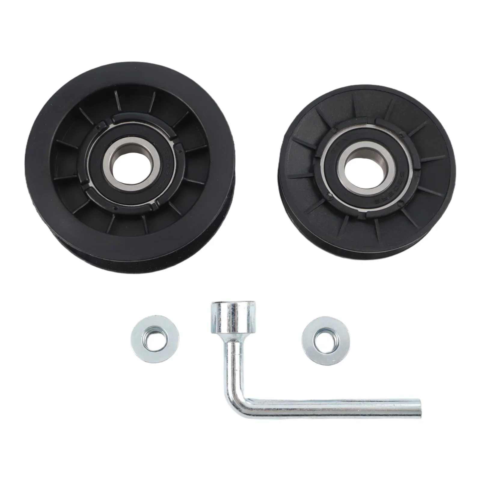 Black V Belt Idler Pulley GX20286 GX20287 For L100 LA145 Lawn Deck Repair Kit AUC20393 1642HS 1742HS