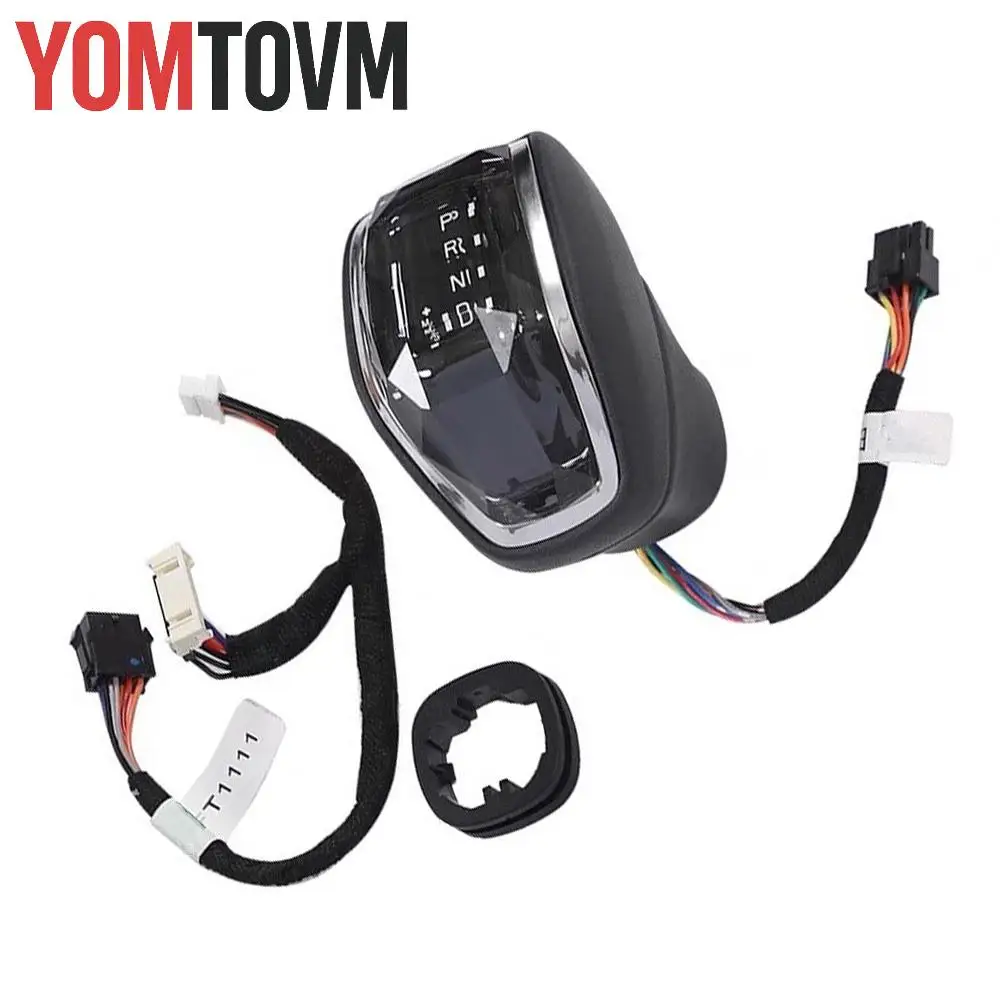 

Car Crystal Gear Shift Knob Handle Lever Head with LED Light for Toyota Sienna XL40 2022 2023 2024 Left Hand Driver