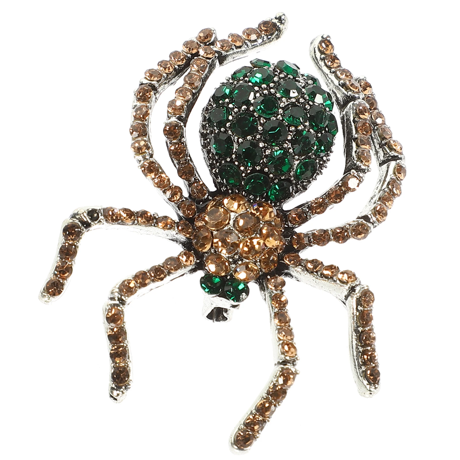 

Halloween Decorations Retro Spider Brooch Cosplay Party Accessory Decorative Jewelry Pins and Brooches Bag Zinc Alloy for Women