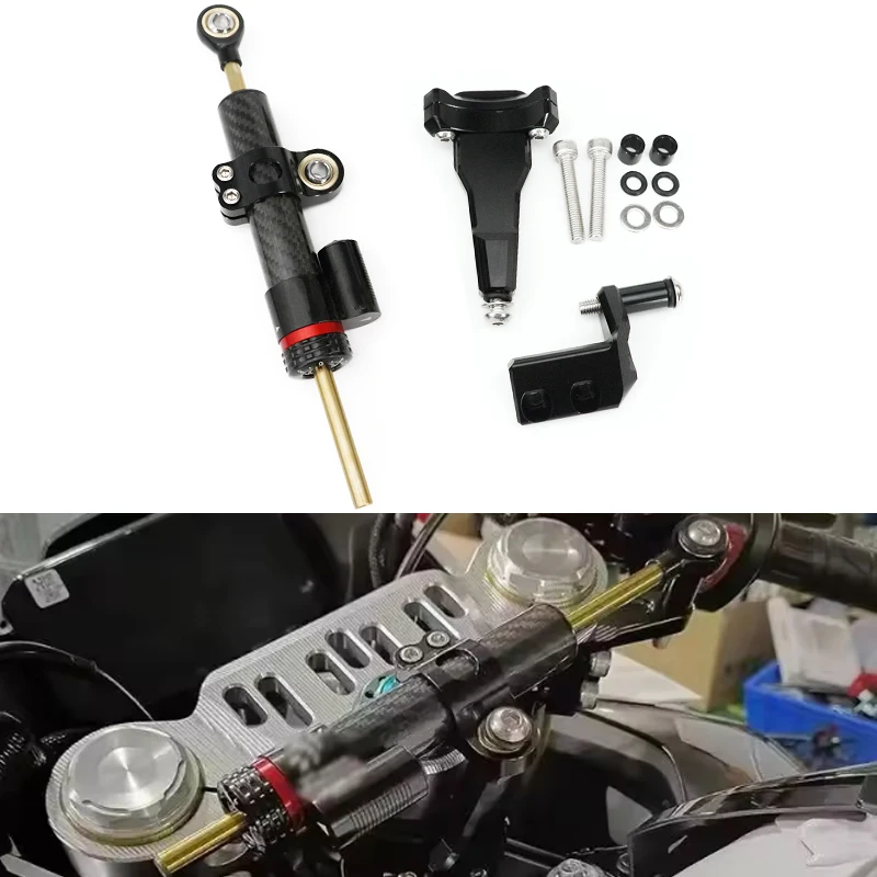 

Motorcycle Accessories Steering Damper With Bracket For CFMOTO 450SR 450 SR 2022-2024