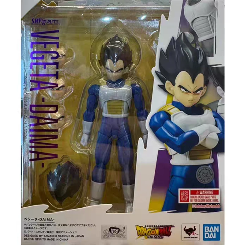 

In-Stock Genuine Bandai S.H.Figuarts SHF Dragon Ball Vegeta-DAIMA Action Figure Model Toy