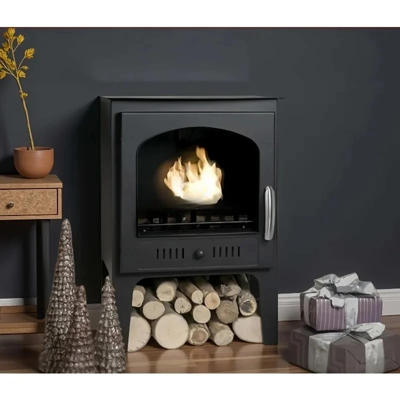 Winter Indoor Smokeless Real Flame Bio Ethanol Fireplace Safe Efficient Large Area Whole House Heater Living Room Bedroom Office view 2