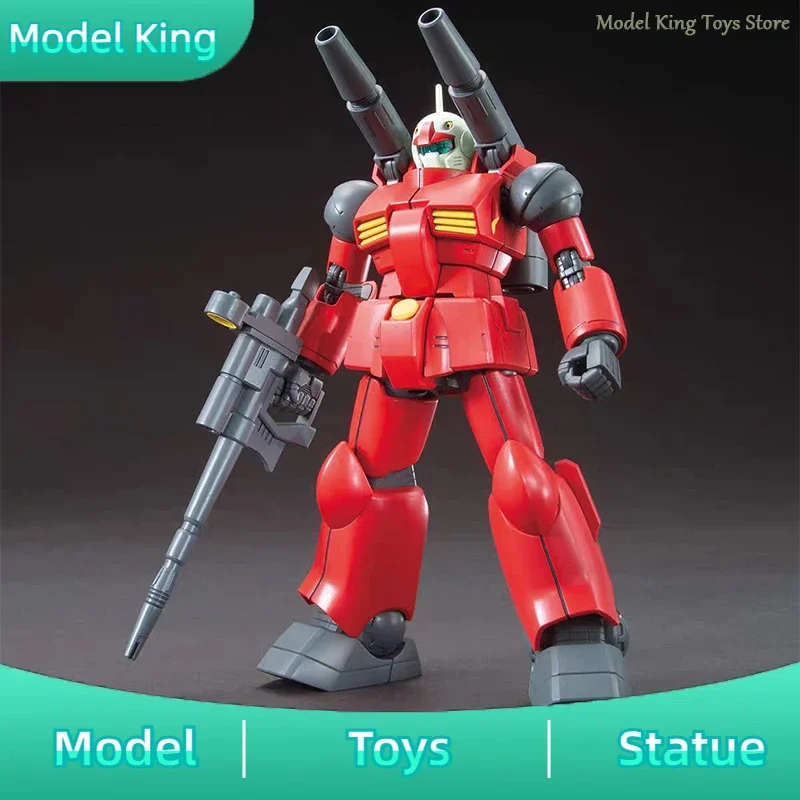 1/144 Gaoke HG Anime Figures GTO Guncannon RX-77-02 Action Figure Assembly Model Kit PVC Statue Collection Model Christmas Toys