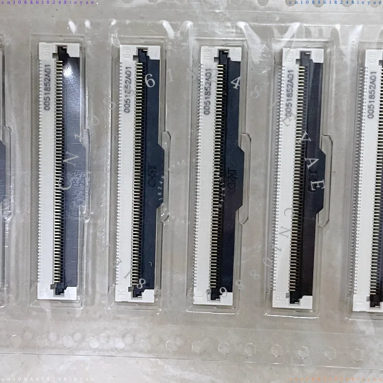 Новый передний флип FPC/FFC 68P 0,5P с заземленным, позолоченным, широким корпусом кабеля с откидным блоком