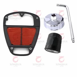 Motorcycle Air Filter For Kawasaki VN900 Vulcan900 Vulcan Custom Classic LT 2006-2024 Intake Cleaner Engine Replacement Parts
