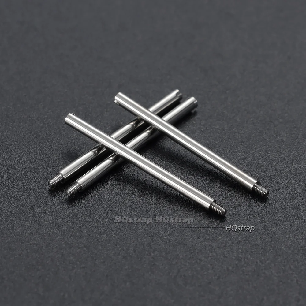 50/100pcs Watch Band Screws Rod Metal Strap Stainless Steel Screw Pin for Rolex Band Connector Repair Tools Watch Parts Tool Kit