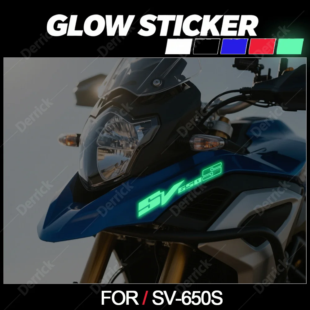 

Motorcycle Glow Stickers Decal Reflective and Fuel tank shock absorber sticker For SUZUKI SV650S Accessories 2000-2018 2019 2020
