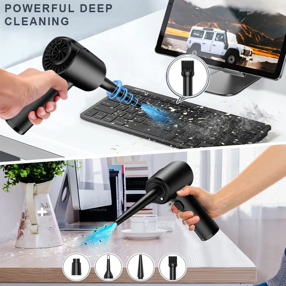 

Professional Cordless Air Blower for Computer Cleaning Rechargeable Dust Remover with Strong Sustained Thrust Ideal for Keyboard