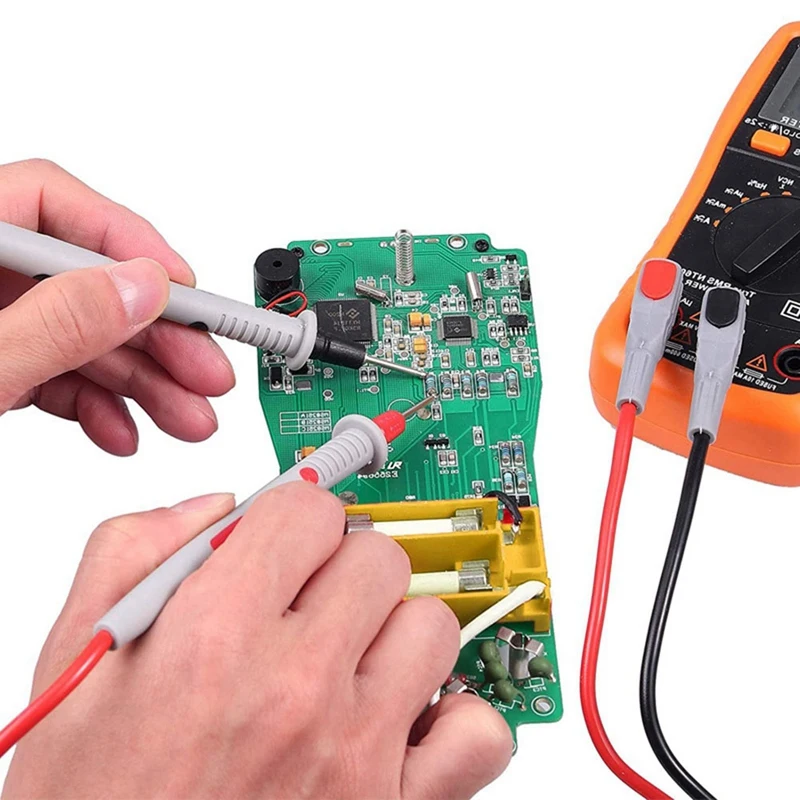 Imagem -02 - Série Universal Multímetro Sonda Teste Leva Kit Agulha Tester Dica ic Smd Teste Gancho Jacaré Clipe P1503e