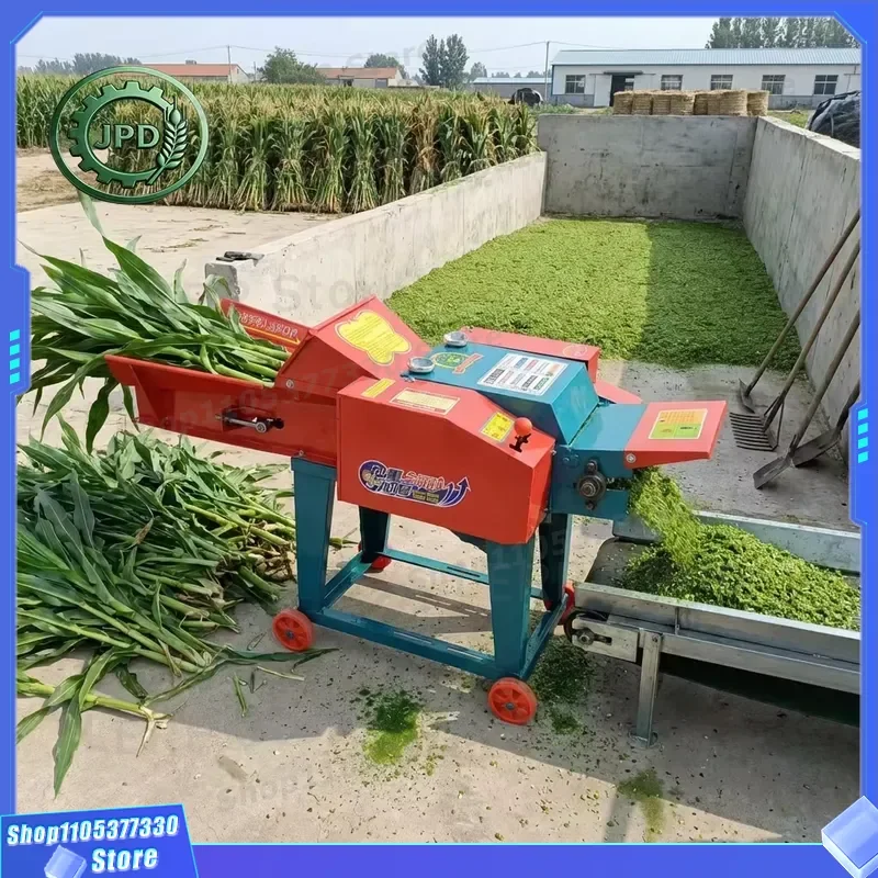 3.8tph Livestock Feed Forage Shredder Silage Grass Cutter Straw Chopper Animal Farm Machinery High Efficiency Processing