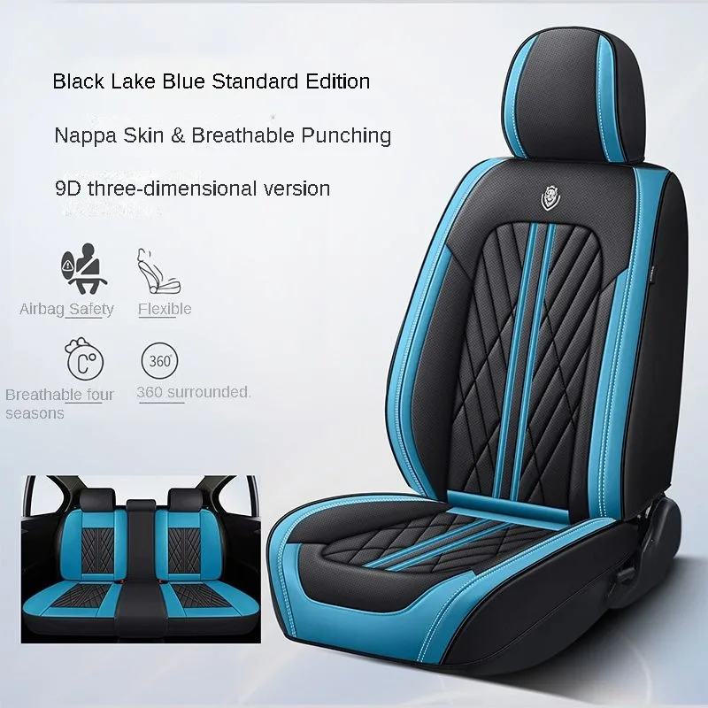 

BHUAN Car Seat Cover Leather For Ford All Model Focus Explorer Mondeo Fiesta Ecosport Everest Fusion Edge Tourneo Kuga Mustang