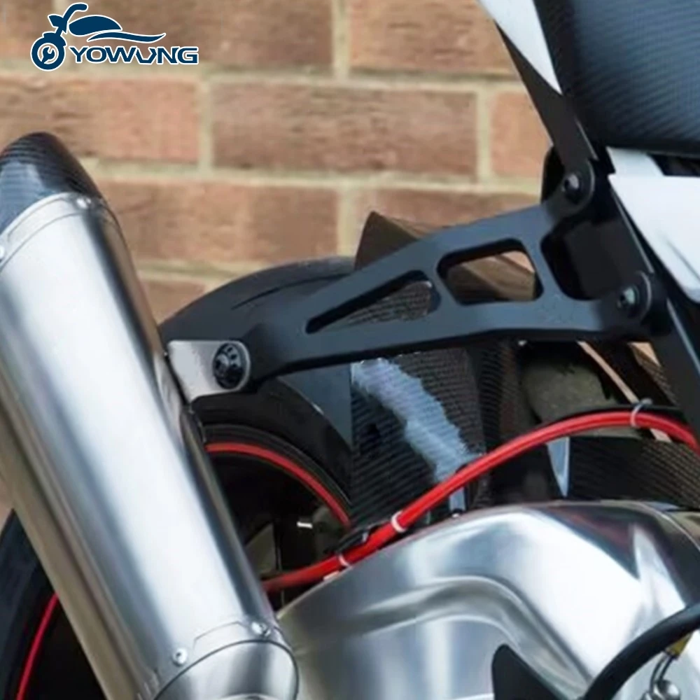 Accessori moto Per BMW S1000RR S 1000RR S1000 RR HP4 2009-2011 2012 2013 2014 Gancio di Scarico Staffa Silenziatore di Supporto