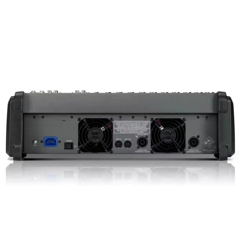 Mixer professional stage wedding band 99 kinds of double reverb effect device with power amplifier